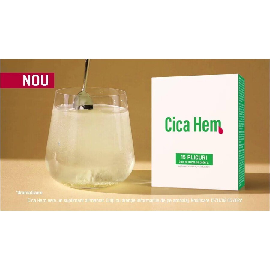 Cica Hem, 15 sachets, Naturpharma