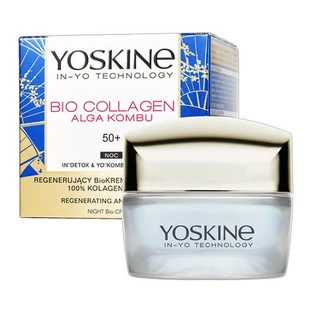 Yoskine Bio Collagen, cremă de noapte regenerantă 50+, 50 ml