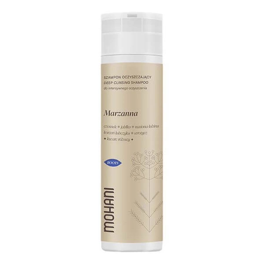 Mohani Roots, intensief reinigende shampoo, Marzanna, 250 ml