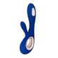 Lelo Soraya Wave Midnight Blue, wibrator typu króliczek, 1 szt.