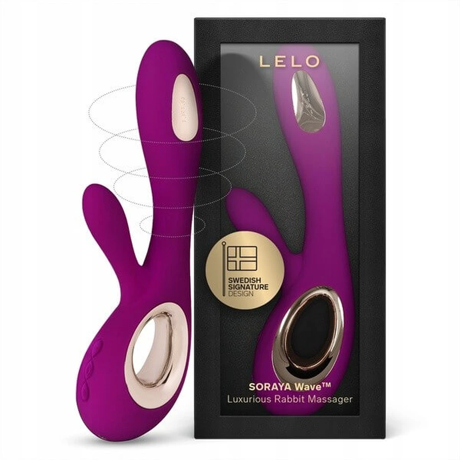 Lelo Soraya Wave Midnight Blue, wibrator typu króliczek, 1 szt.: ceny i cechy