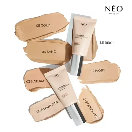 NEO Make Up Intense Serum, podkład nawilżający, 03 NATURAL, 30 ml: ceny i cechy