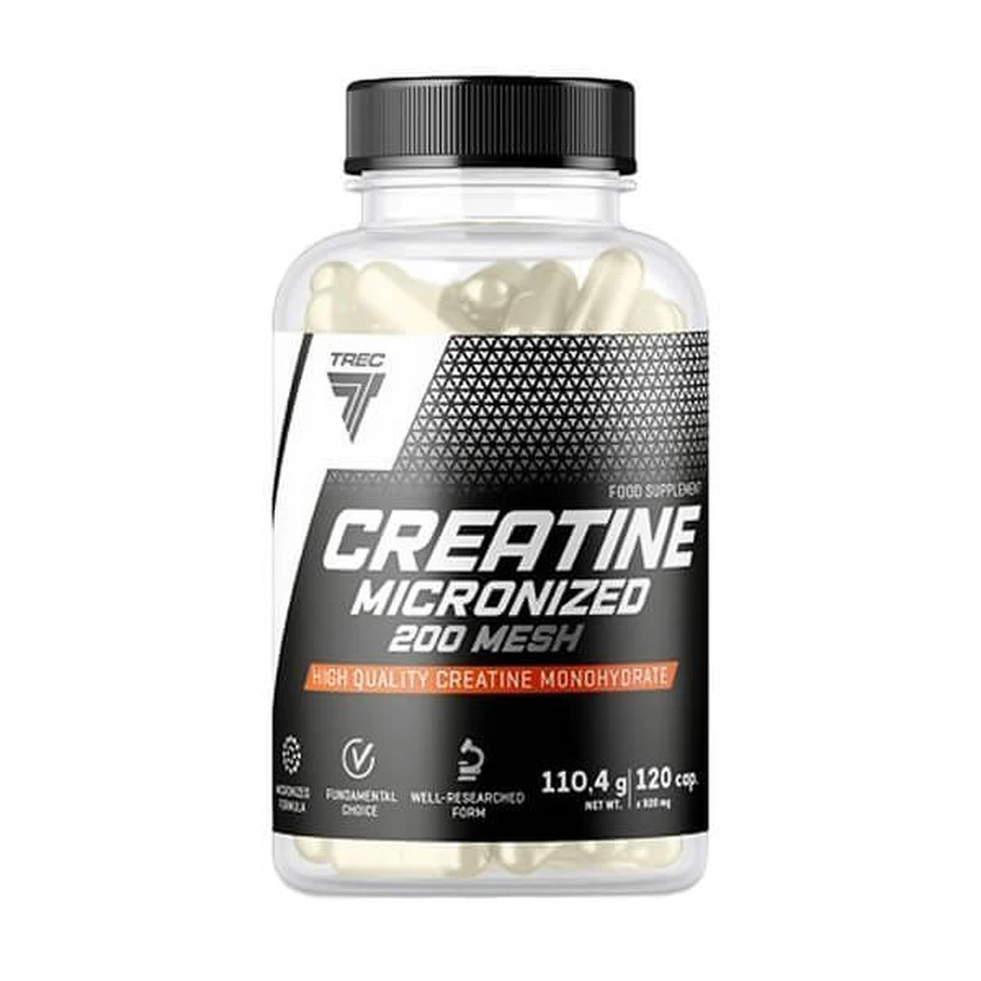 Trec Nutrition Creatine Micronized 200 Mesh, capsules, 120 pcs.