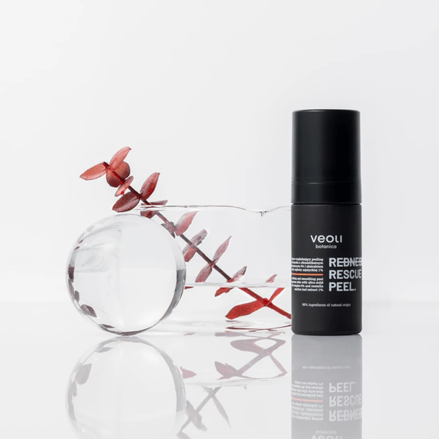 Veoli Botanica Redness Rescue Peel, peeling calmant și netezitor pentru capilare, 30 ml