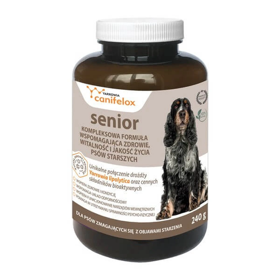 Yarrowia Canifelox senior dog, powder, 120 g