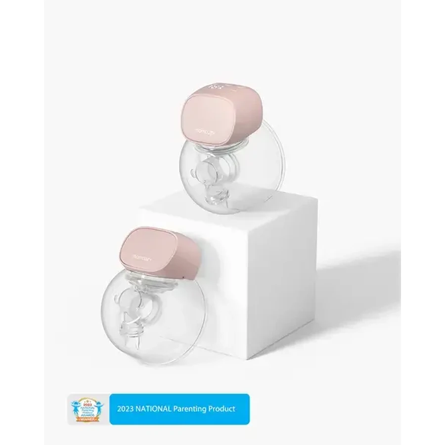 Momcozy S9 Pro, tiralatte doppio, colore rosa, 1 pz.