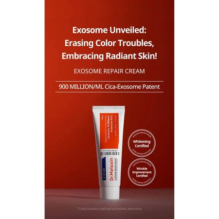 Dr.Melaxin Exosome Blemish Repair Cream, exosome herstellende crème voor onvolkomenheden, 50 ml