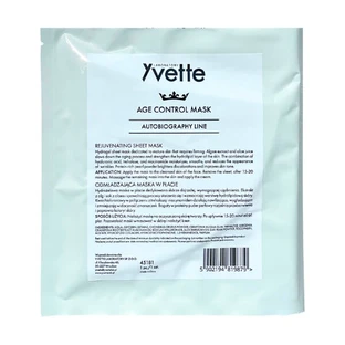 Yvette Age Control Mask, odmładzająca maska w płacie, 1 szt.