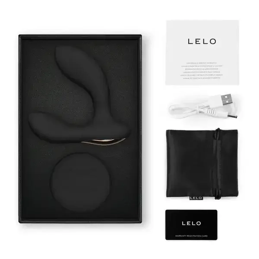 Lelo Hugo 2 Remote Black, masażer prostaty z pilotem, 1 szt.: ceny i cechy