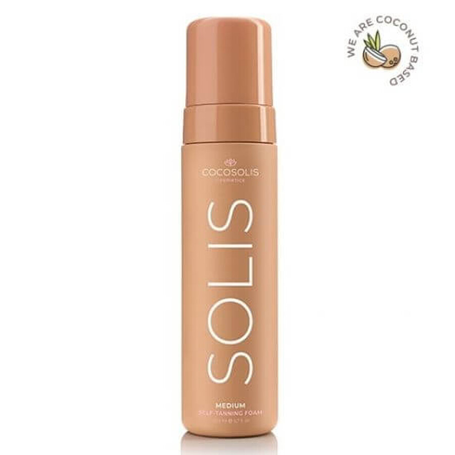 Schiuma autoabbronzante Solis Medium, 200 ml, Cocosolis