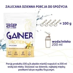 Zestaw 3 x ALE Gainer Protein Vanilla Flavor: ceny i cechy