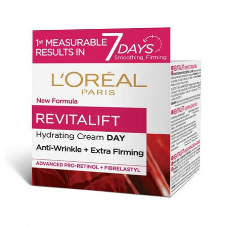 Crema antirid de zi Revitalift Hydrating, 50 ml, Loreal