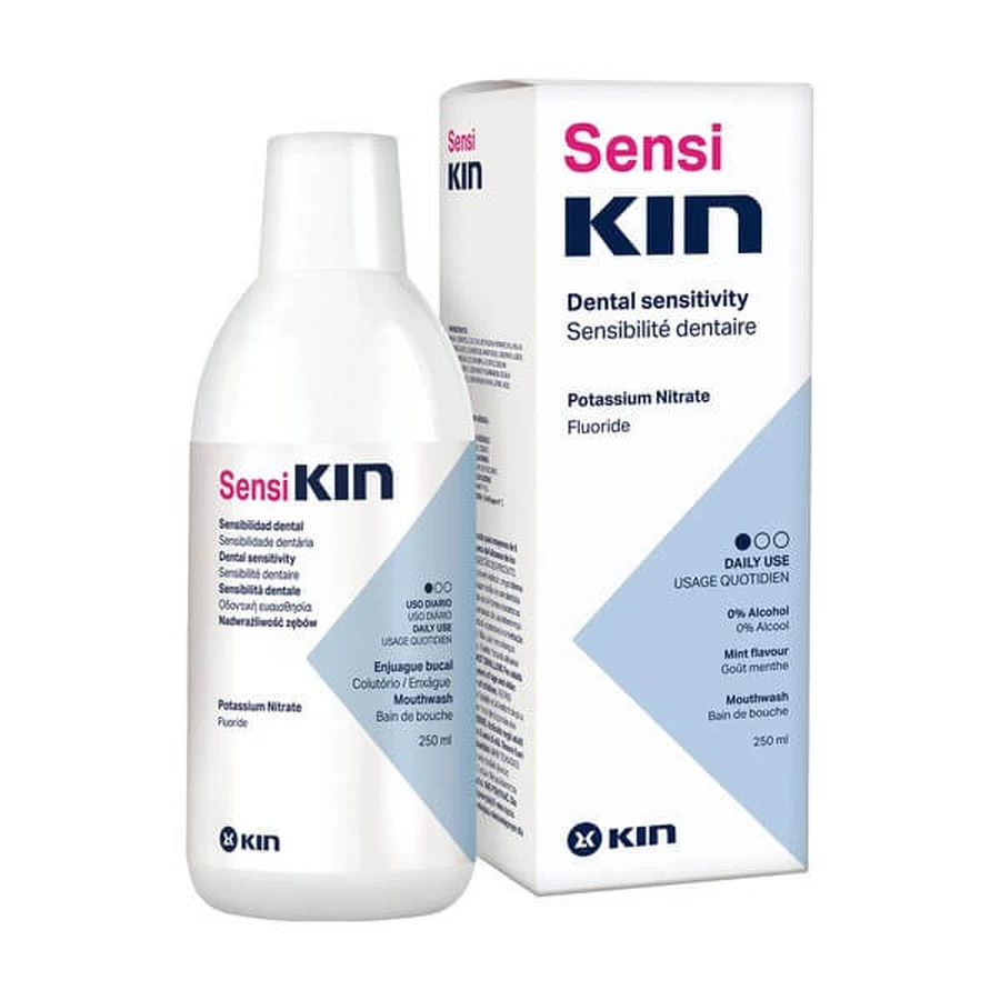 SensiKIN, bain de bouche, 250 ml
