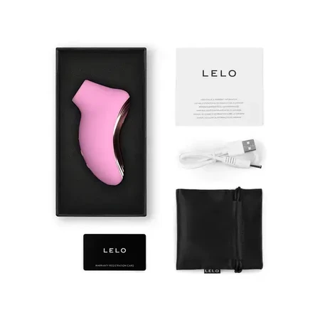Lelo Sona 2 Travel Pink, compact sonic clitoral stimulator, 1 pc.