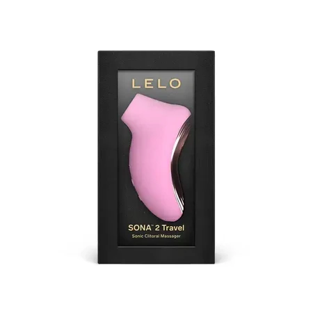 Lelo Sona 2 Travel Pink, compact sonic clitoral stimulator, 1 pc.