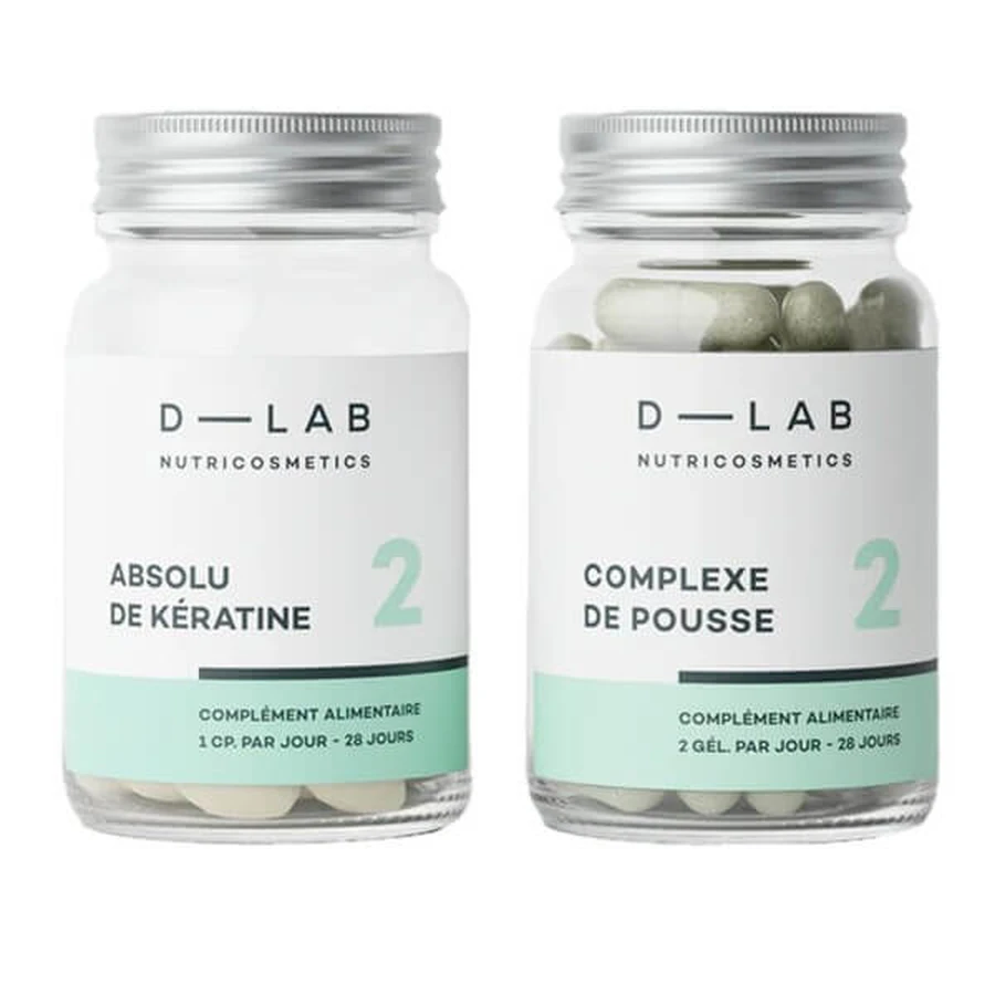 D-LAB Nutricosmetics Voeding Capillaire, tabletten + capsules, 84 st. + 168 st.