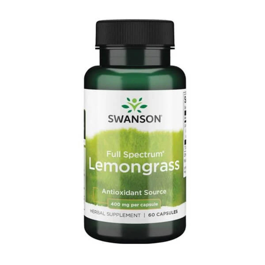 Swanson Spettro completo di citronella, capsule, 60 pezzi.