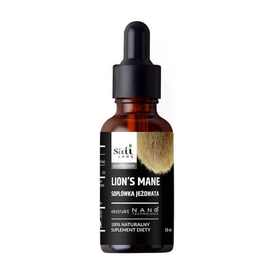 Sati Labs Adaptogen, Löwenmähne, Tropfen, 50 ml