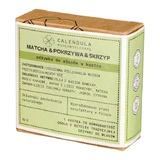Calendula Modern Self Care, odżywka do włosów w kostce, Matcha &amp; Pokrzywa &amp; Skrzyp, 60 g