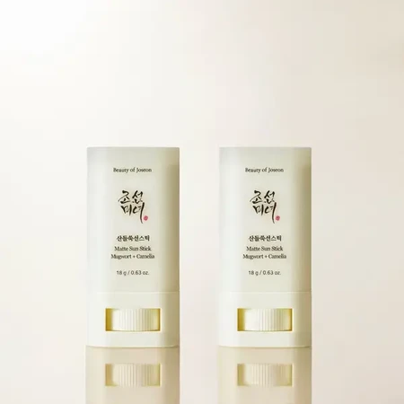 Beauty of Joseon Matte Sun Stick SPF 50+ PA++++, stick solar matifiant cu pelin și ceai verde, 18 g