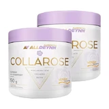 Lote de 2x Allnutrition ALLDEYNN CollaRose, polvo, sabor frambuesa y fresa, 150 g