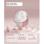 Momcozy M6, single breast pump, red color, 1 pc.