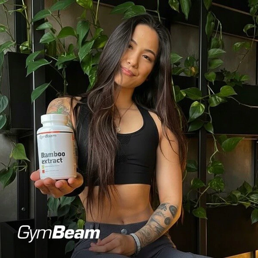 GymBeam Extract de bambus, capsule, 60 buc.