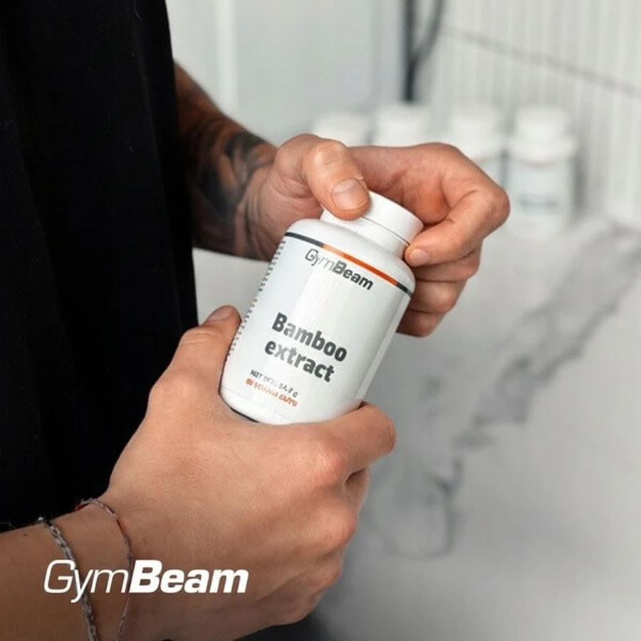 GymBeam Extract de bambus, capsule, 60 buc.