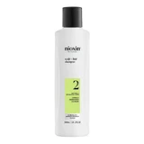 Nioxin System 2 Shampooing, shampooing pour cheveux naturels avec éclaircissement progressif, 300 ml