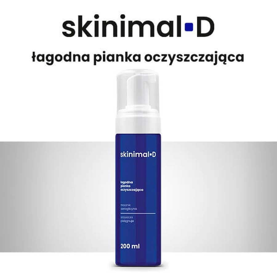 Skinimal D, espuma limpiadora suave, 200 ml