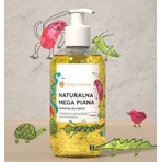 Opcja Natura, Mega Espuma de Baño Natural para Niños, 250 ml