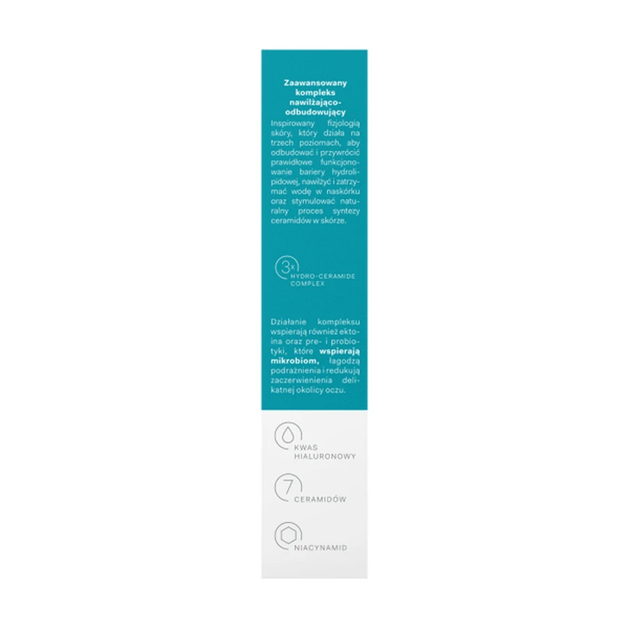 Oillan Repair, beruhigende und feuchtigkeitsspendende Augen- und Lidcreme für empfindliche und trockene Haut, 15 ml