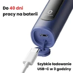 Oclean X Lite, spazzolino sonico, blu scuro, 1 pz.