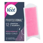 Veet Easy-Gel, plastry do depilacji z woskiem dla skóry normalnej, 12 szt.: ceny i cechy
