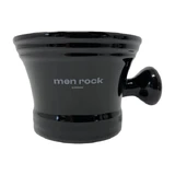 Bol de porcelana para afeitado Men Rock, bol de porcelana para crisol de afeitado, 1 pieza.