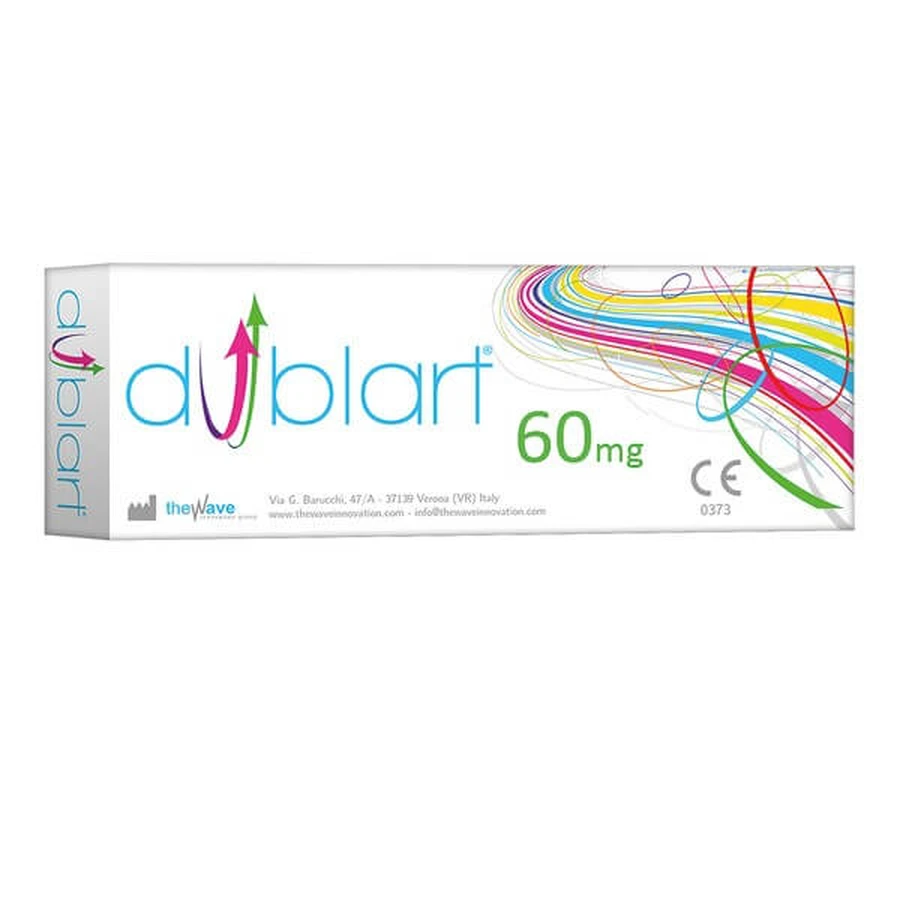 Dublart 60 mg 2%, gel inyectable, 3 ml