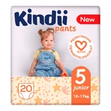 Kindii Pants, diapers, 5 (12-17 kg), junior, 20 pcs.