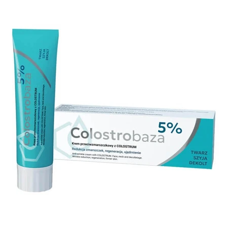 Set Colostrobase 5%, Anti-Falten-Creme mit Colostrum, 30 g + Retinobase 17000, pharmazeutische Vitamin-A-Creme, 30 g