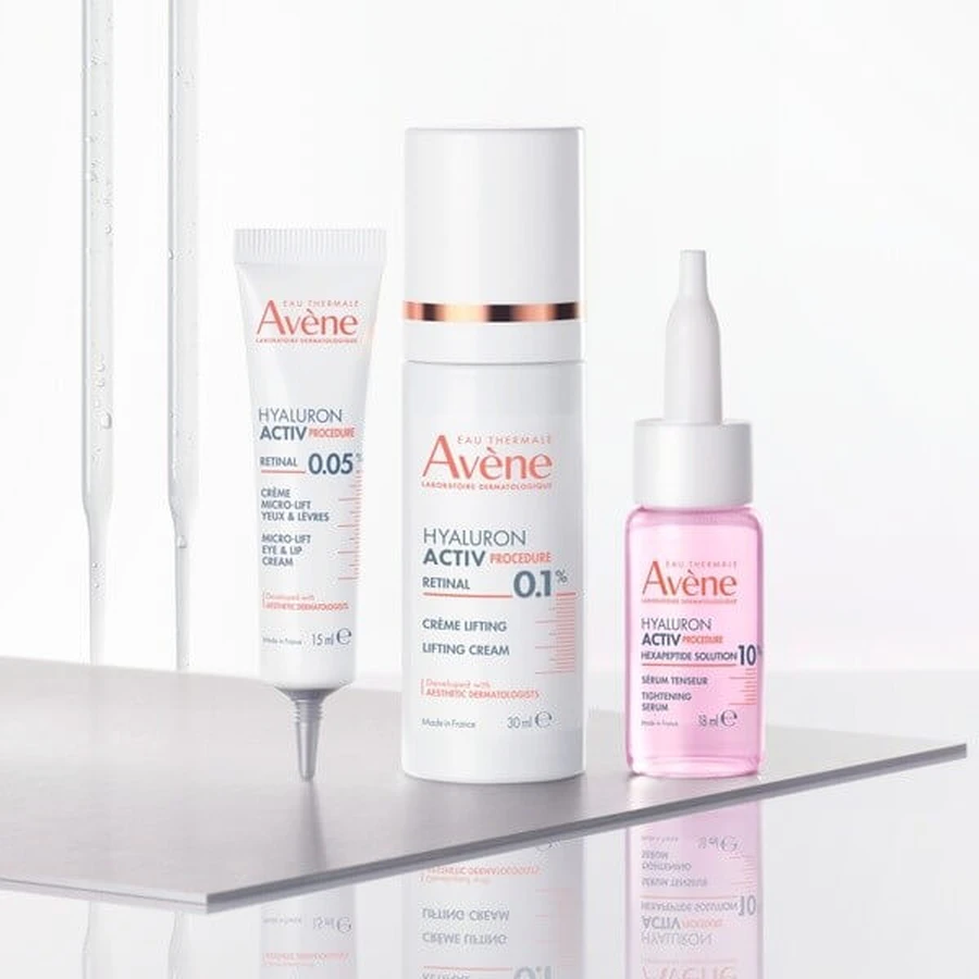 Avene Eau Thermale Hyaluron Active Procedure, suero reafirmante, 18 ml + 2 ml