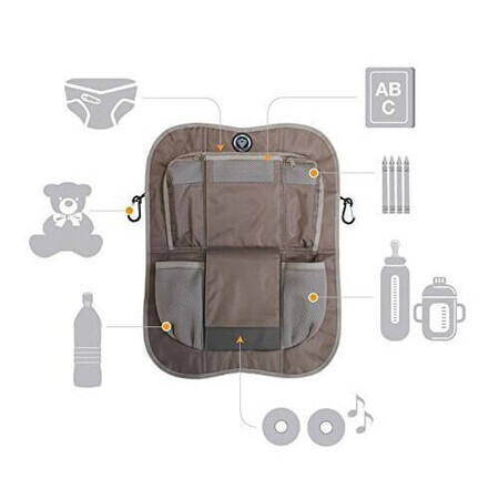 Organisateur universel de siège de voiture Prince Lioneheart Beige