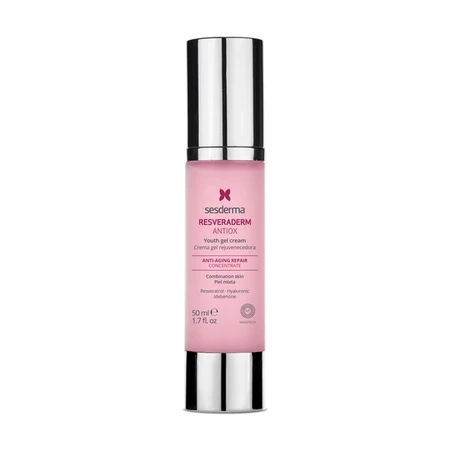 Sesderma Resveraderm Antiox, crema-gel, concentrato di ringiovanimento, 50 ml