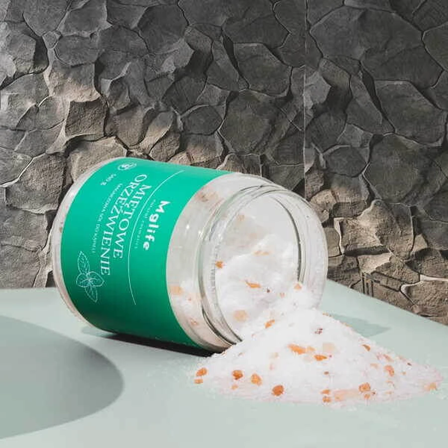 Mglife Natural Cosmetics Miętowe orzeźwienie, magnezowa sól do kąpieli, 540 g: ceny i cechy