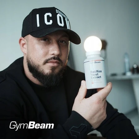 GymBeam Ekstrakt czerwonych drożdży z ryżu, kapsułki, 90 szt.: ceny i cechy