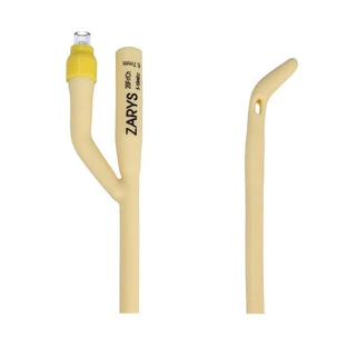 Schiță, cateter urologic Foley'a, cu două căi, cu supapă din plastic, CH 20/5-10 ml, 1 buc.
