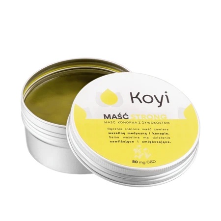 Koyi, maść konopna Strong, 80 ml: ceny i cechy