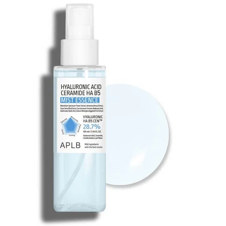 APLB Hyaluronic Acid Ceramide HA B5 Mist Essence, esencia facial con ácido hialurónico y ceramidas, 105 ml.