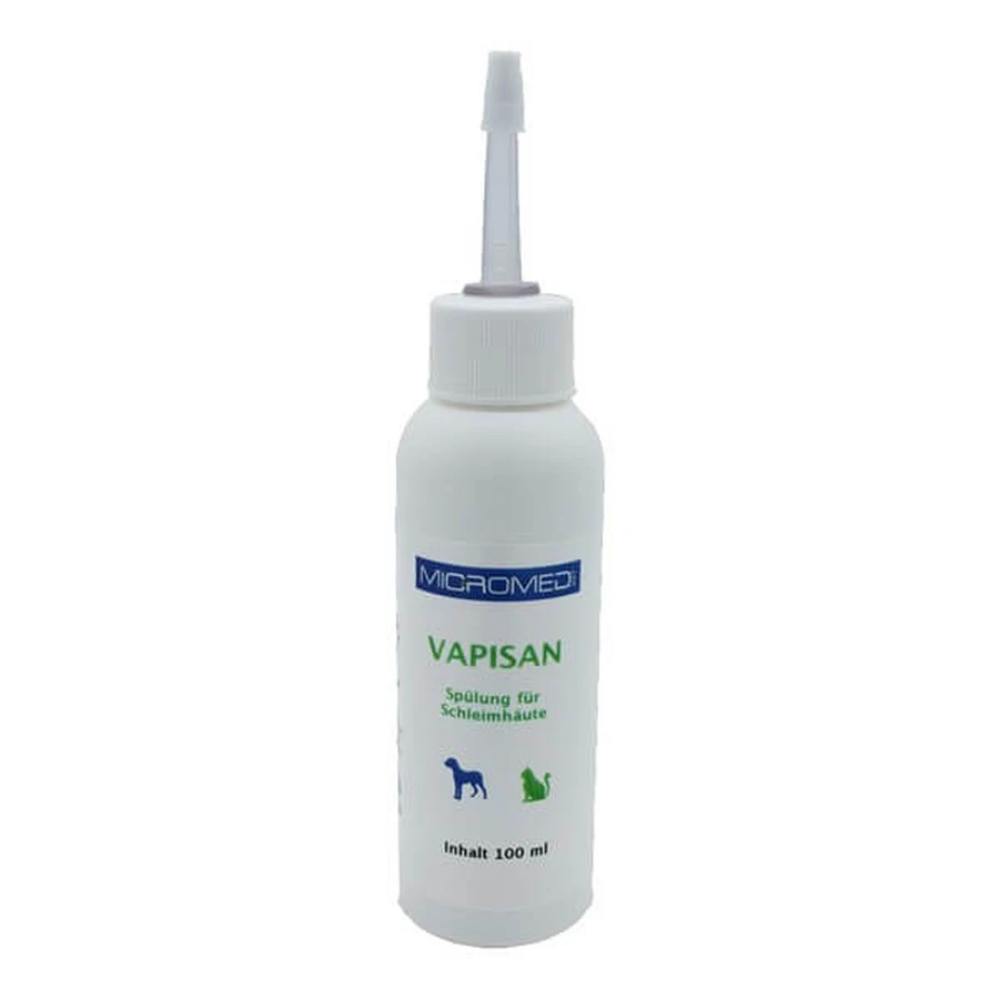 Micromed Vet Vapisan, slijmvliesspoeling voor dieren, 100 ml