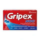 Gripex Noche, comprimidos recubiertos con película, 12 uds.