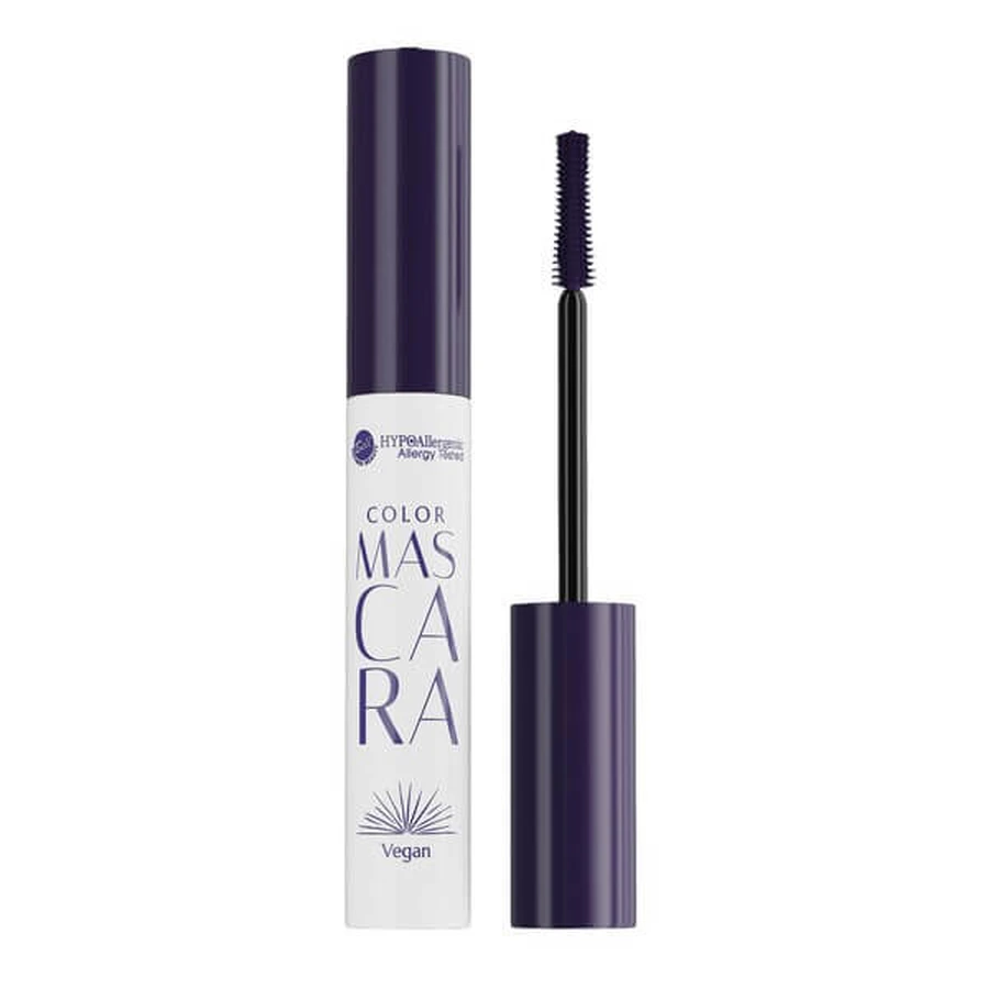 Bell Hypoallergenic Color Mascara, mascara color, 01 Classy Aubergine, 8 g