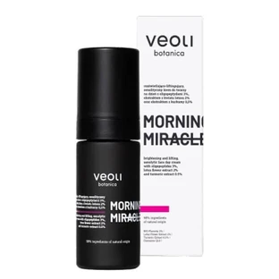 Veoli Botanica Morning Miracle, krem do twarzy, rozświetlająco-liftingujący, senolityczny, 30 ml